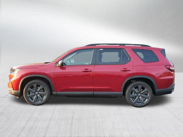 Photo of 2025 Radiant Red Metallic II Honda Pilot