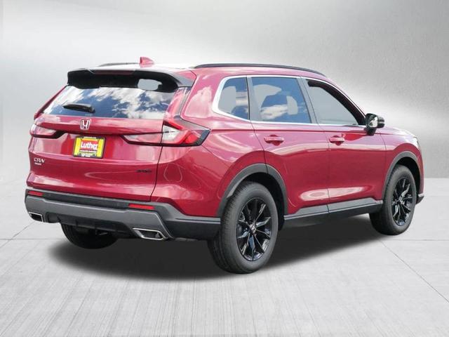 Photo of 2025 Radiant Red Metallic Honda CR-V Hybrid
