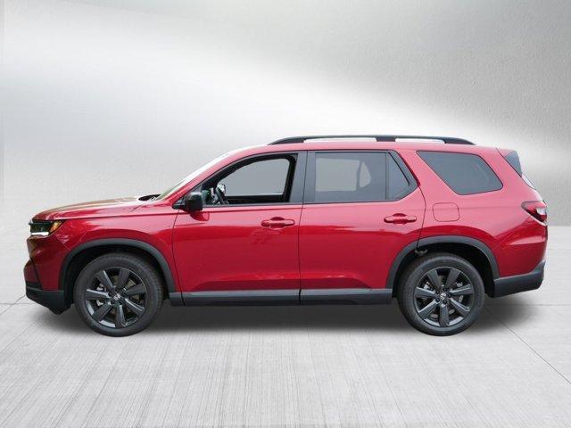 Photo of 2025 Radiant Red Metallic II Honda Pilot