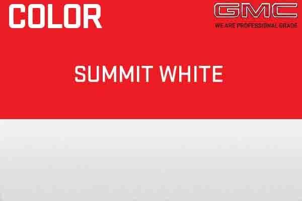 Photo of 2026 Summit White GMC Sierra EV