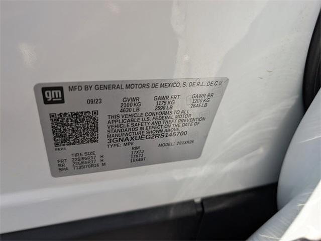 Photo of 2024 Summit White Chevrolet Equinox