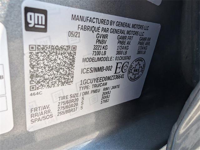 Photo of 2021 Gray Chevrolet Silverado 1500