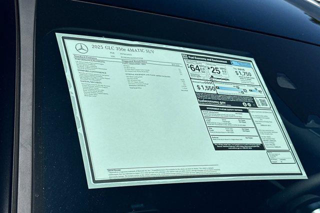 Photo of 2025 Black Mercedes-Benz GLC 350e