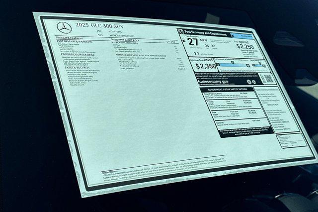 Photo of 2025 Black Mercedes-Benz GLC 300
