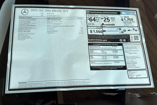 Photo of 2025 MANUFAKTUR Graphite Grey Magno Mercedes-Benz GLC 350e