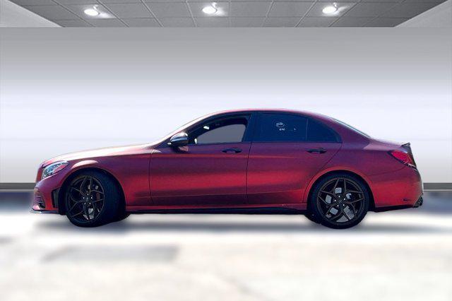 Photo of 2021 designo Cardinal Red Metallic Mercedes-Benz AMG C 43