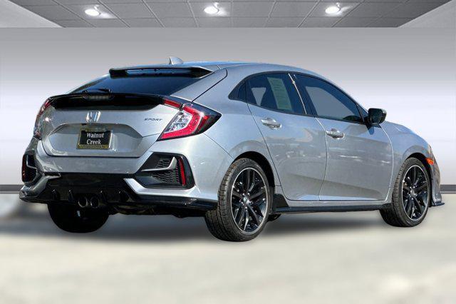 Photo of 2021 Lunar Silver Metallic Honda Civic