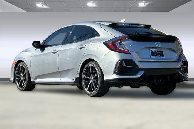 Photo of 2021 Lunar Silver Metallic Honda Civic