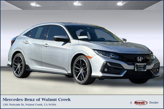 Photo of 2021 Lunar Silver Metallic Honda Civic