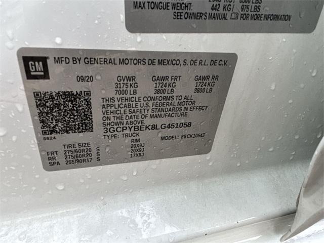 Photo of 2020 Summit White Chevrolet Silverado 1500