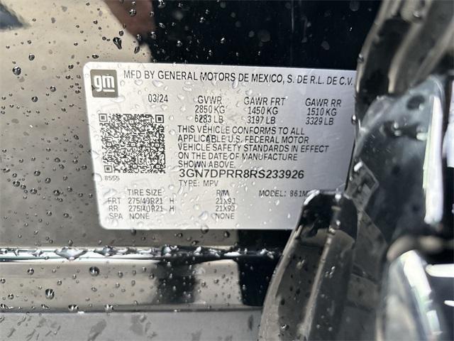 Photo of 2024 Black Chevrolet Equinox EV