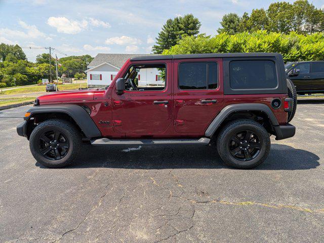 Photo of 2021 Snazzberry Pearlcoat Jeep Wrangler Unlimited