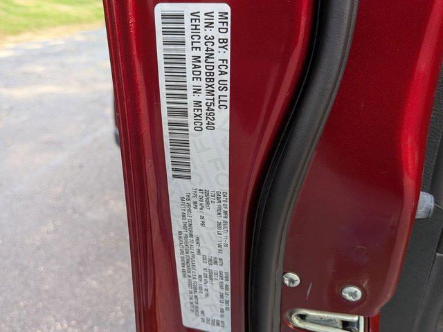 Photo of 2021 Velvet Red Pearlcoat Jeep Compass