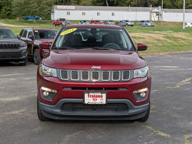 Photo of 2021 Velvet Red Pearlcoat Jeep Compass