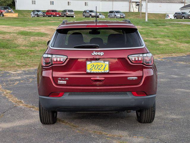 Photo of 2021 Velvet Red Pearlcoat Jeep Compass