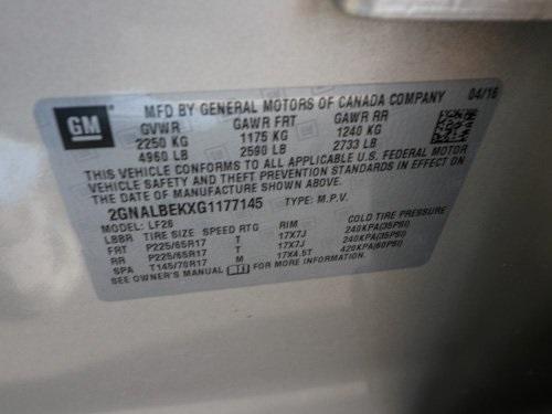 Photo of 2016 Champagne Silver Chevrolet Equinox