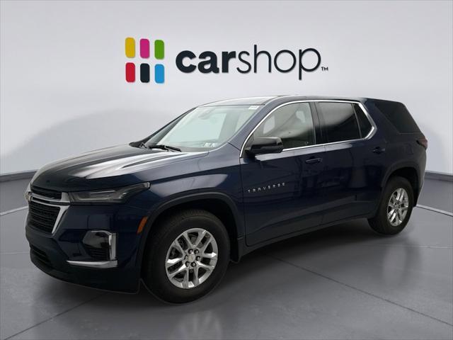 Photo of 2022 Northsky Blue Metallic Chevrolet Traverse