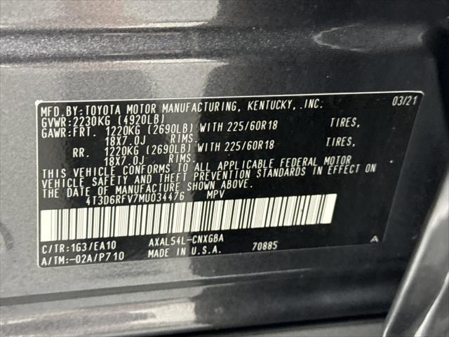 Photo of 2021 Magnetic Gray Metallic Toyota RAV4 Hybrid