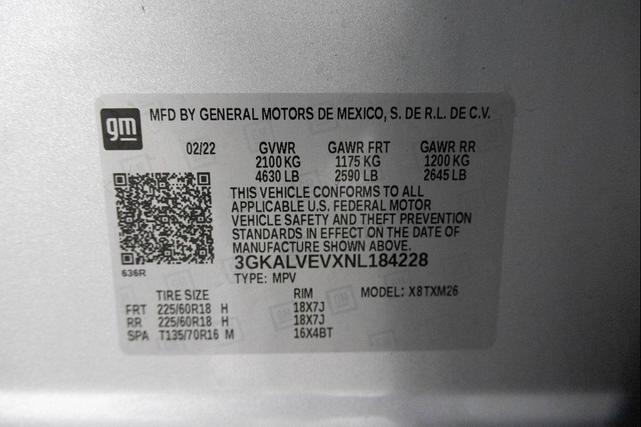 Photo of 2022 Quicksilver Metallic GMC Terrain