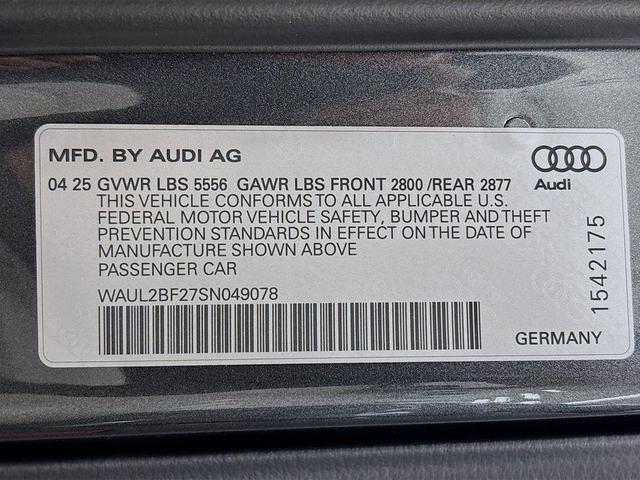 Photo of 2025 Daytona Gray Pearl Effect Audi A6
