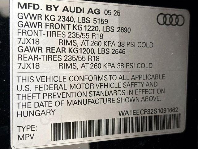 Photo of 2025 Mythos Black Metallic Audi Q3