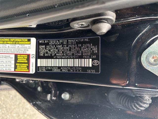 Photo of 2023 Midnight Black Metallic Toyota Camry