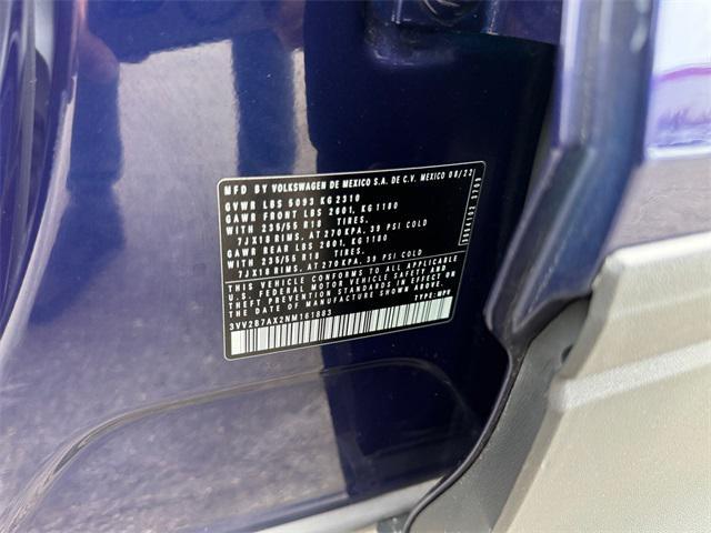 Photo of 2022 Atlantic Blue Metallic Volkswagen Tiguan