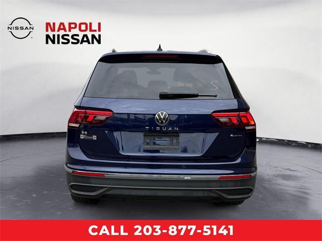 Photo of 2022 Atlantic Blue Metallic Volkswagen Tiguan