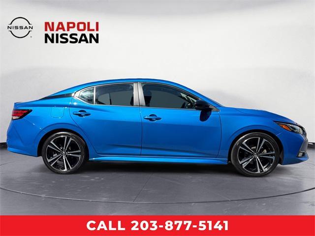 Photo of 2023 Electric Blue Metallic Nissan Sentra