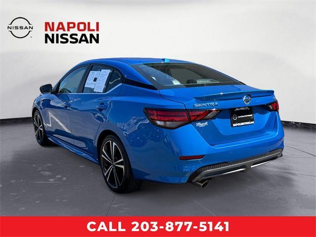Photo of 2023 Electric Blue Metallic Nissan Sentra
