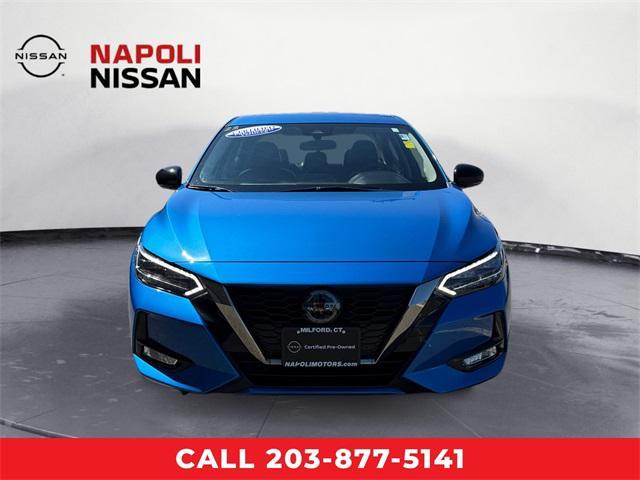 Photo of 2023 Electric Blue Metallic Nissan Sentra