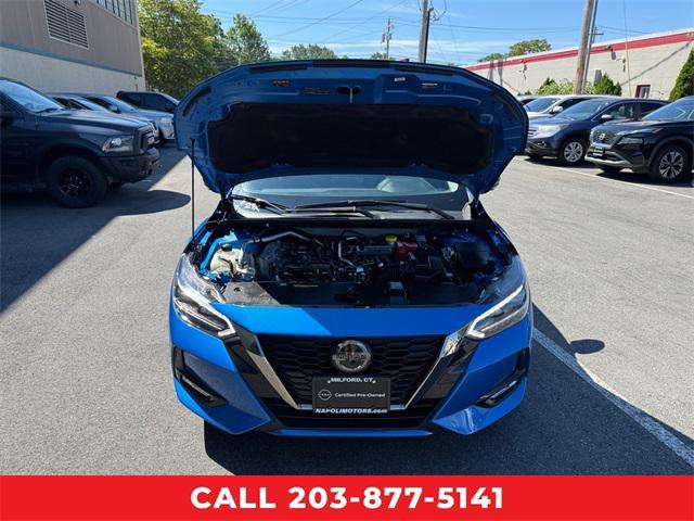 Photo of 2023 Electric Blue Metallic Nissan Sentra