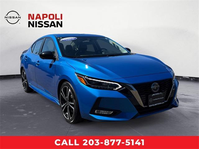 Photo of 2023 Electric Blue Metallic Nissan Sentra