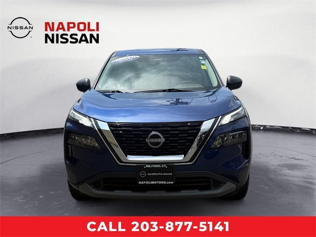 Photo of 2022 Caspian Blue Metallic Nissan Rogue