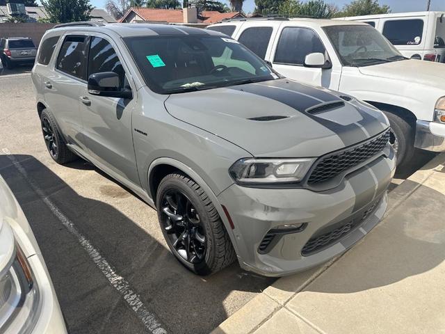 Photo of 2021 Destroyer Gray Clearcoat Dodge Durango
