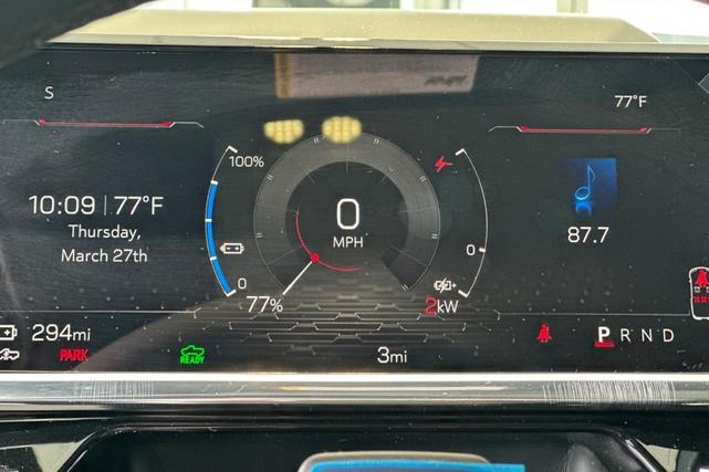 Photo of 2025 Summit White GMC Sierra EV