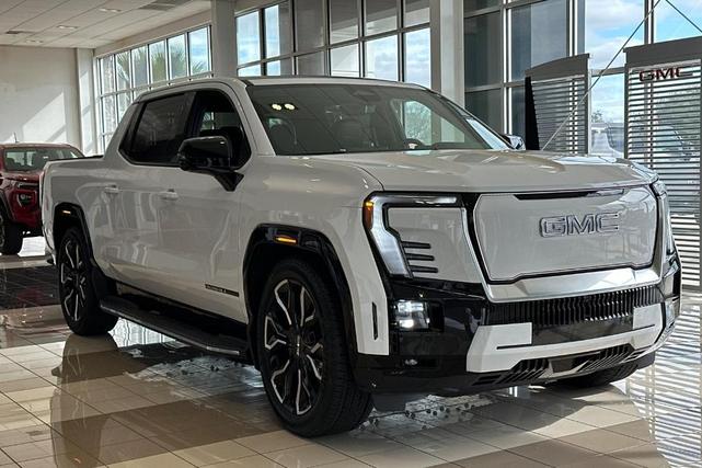 Photo of 2025 Summit White GMC Sierra EV