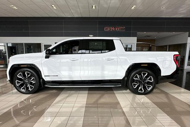 Photo of 2025 Summit White GMC Sierra EV