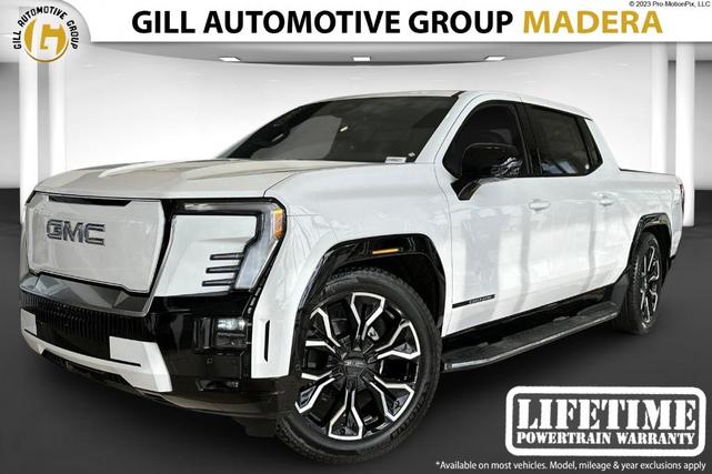 Photo of 2025 Summit White GMC Sierra EV