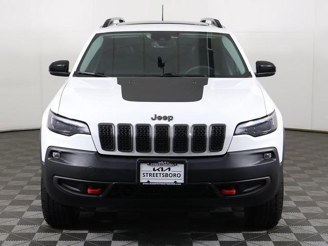 Photo of 2022 Bright White Clearcoat Jeep Cherokee