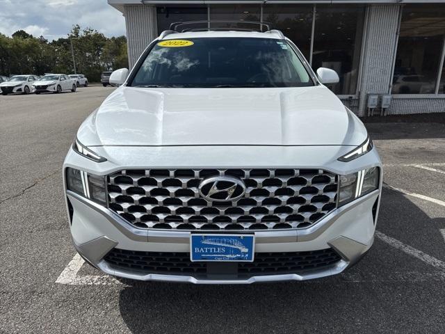 Photo of 2022 Quartz White Hyundai SANTA FE