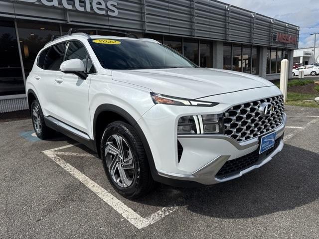 Photo of 2022 Quartz White Hyundai SANTA FE