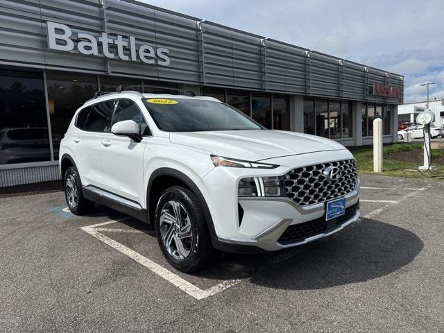 Photo of 2022 Quartz White Hyundai SANTA FE