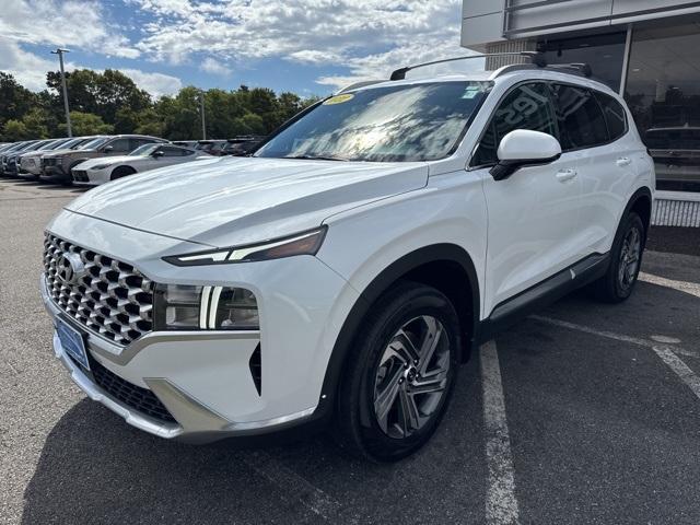Photo of 2022 Quartz White Hyundai SANTA FE
