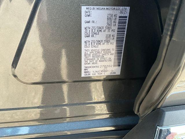 Photo of 2025 Gun Metallic Nissan Pathfinder