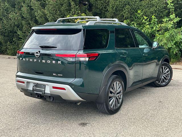Photo of 2025 Obsidian Green Pearl Nissan Pathfinder
