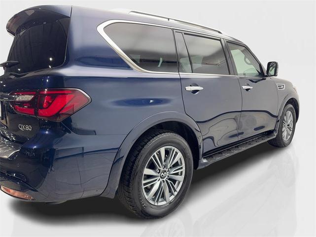 Photo of 2023 Hermosa Blue INFINITI QX80