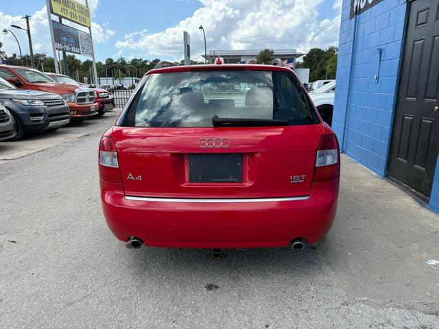 Photo of 2004 Red Audi A4