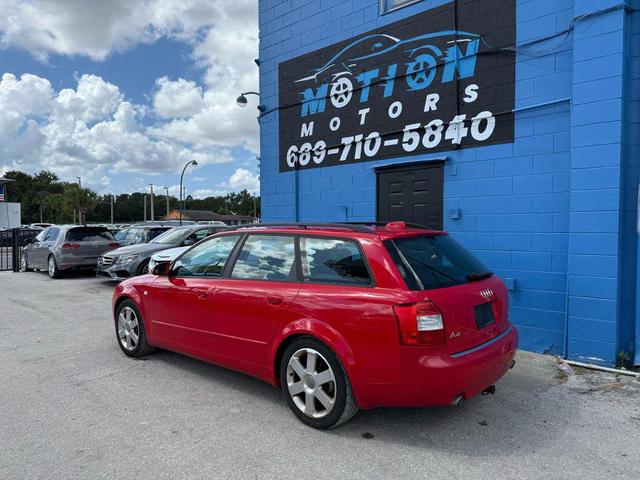 Photo of 2004 Red Audi A4