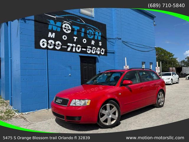 Photo of 2004 Red Audi A4